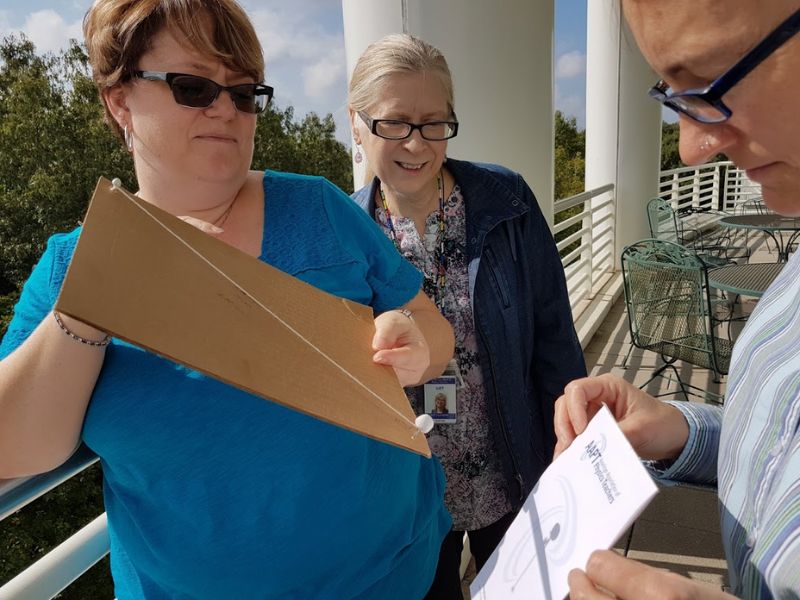 Educators experiencing the lab and results