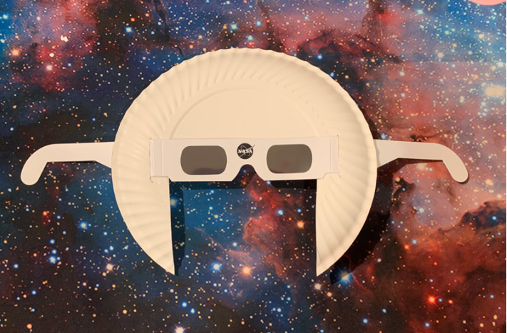 eclipse glasses art